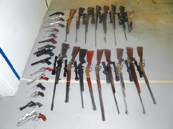 California Man Being Held on Gun Charges; Firearms Seized by WFD